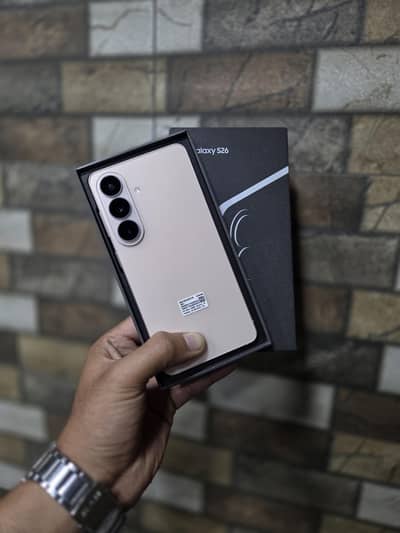 S26 Special edition 12GB/256GB just box open