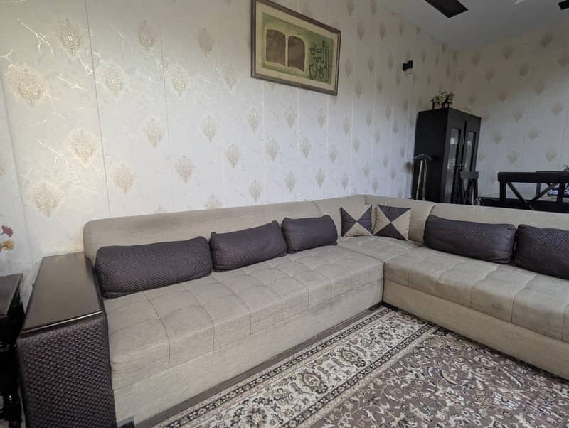 L SHAPED SOFA SET 2