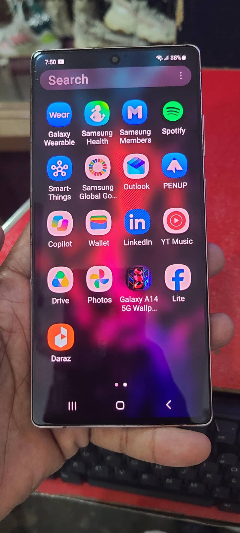 Samsung Mobile Note 20 7