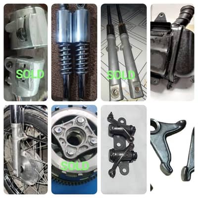 Honda cg125 Engine Parts