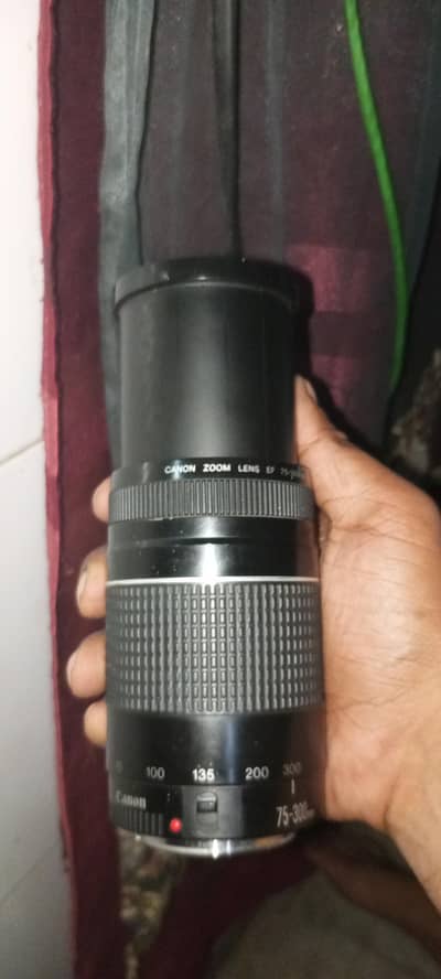 canon lence fresh 75/300
