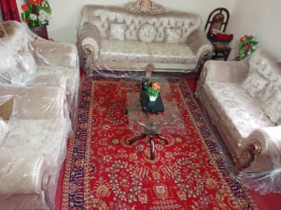7 SEATER SOFA SET | MOLTY FOAM | VALVET FABRIC.