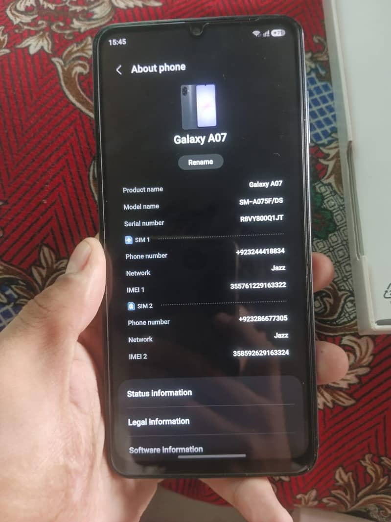 Samsung A07 2
