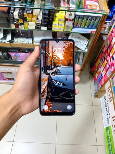 Samsung Mobile A07 light purple color