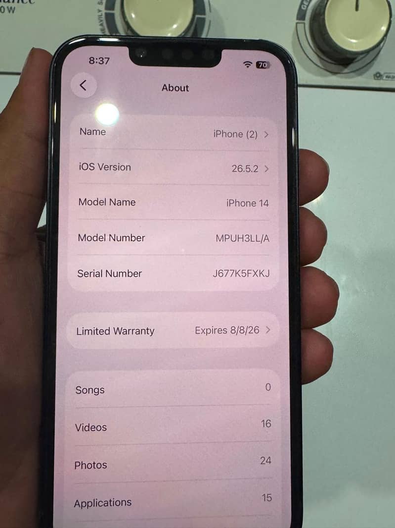 Apple iPhone 14 JV 5