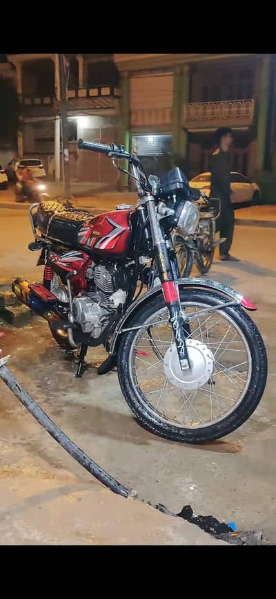 Honda CG 125 10/9 condition digital meter upgrade urgent sale