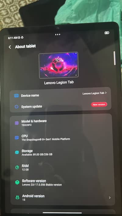 Lenovo tab