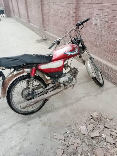 metro 70cc bike all ok condition good