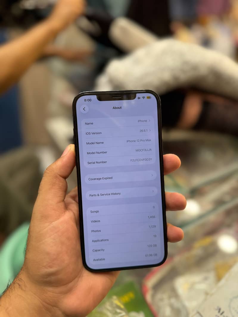 Iphone 12 pro max 8