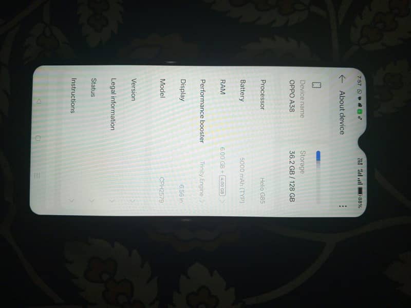 OPPO A38 7