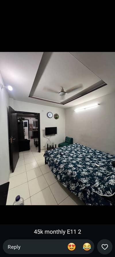 Per Day One Bed Fully Furnished Apartment Available in Islamabad