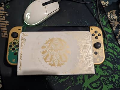 nintend switch OLED special ZELDA edition complete box