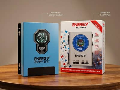 10%off Energy MPPT 80A Solar Charge Controller 12V/24V E-700+ Plus