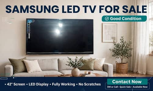 42 inch smart LED Good condition!!