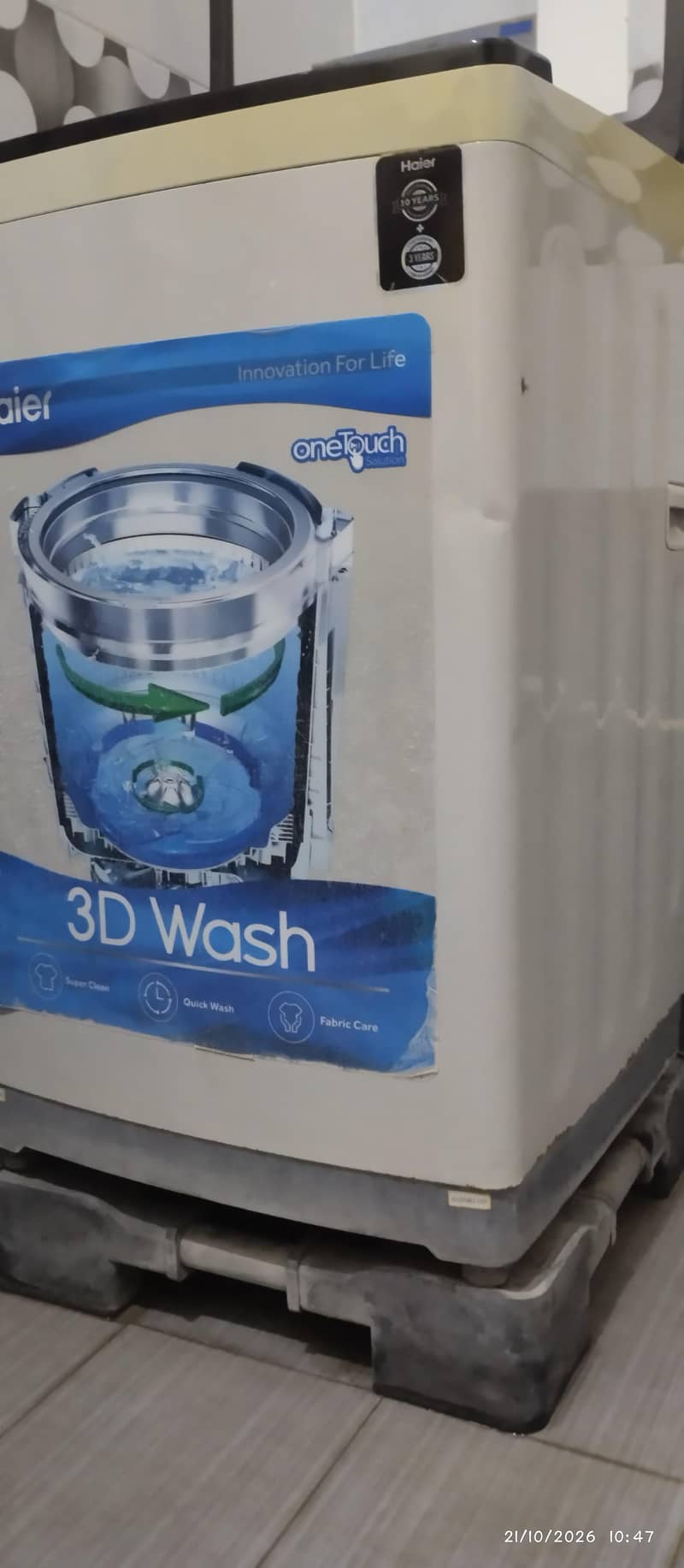 Haier automatic washing machine 5