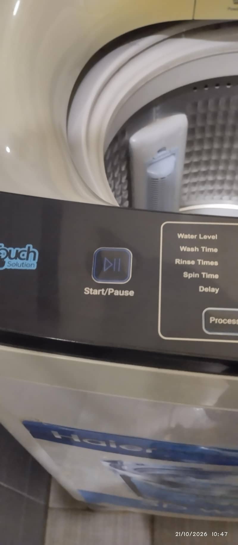 Haier automatic washing machine 7