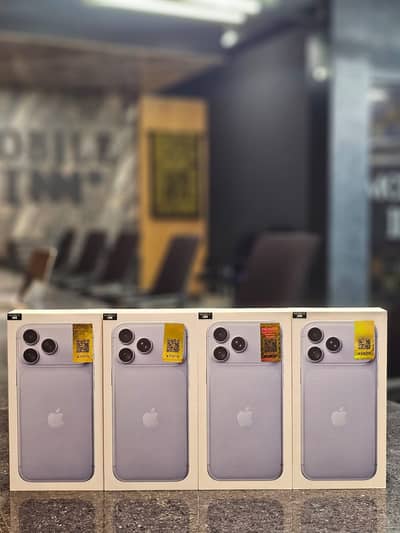 Box Pack Apple Iphone 18 Pro Max 256GB Glacier PTA Approved NON Activ
