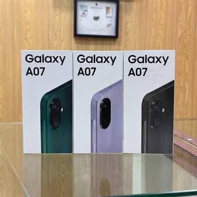 Samsung Mobile A07 - 4GB & 64GB - 4GB & 128GB - 6GB & 128GB