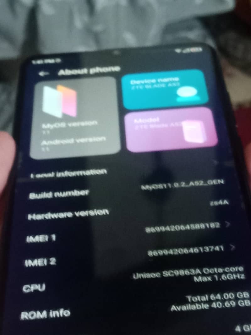 Zte Blade A52 1