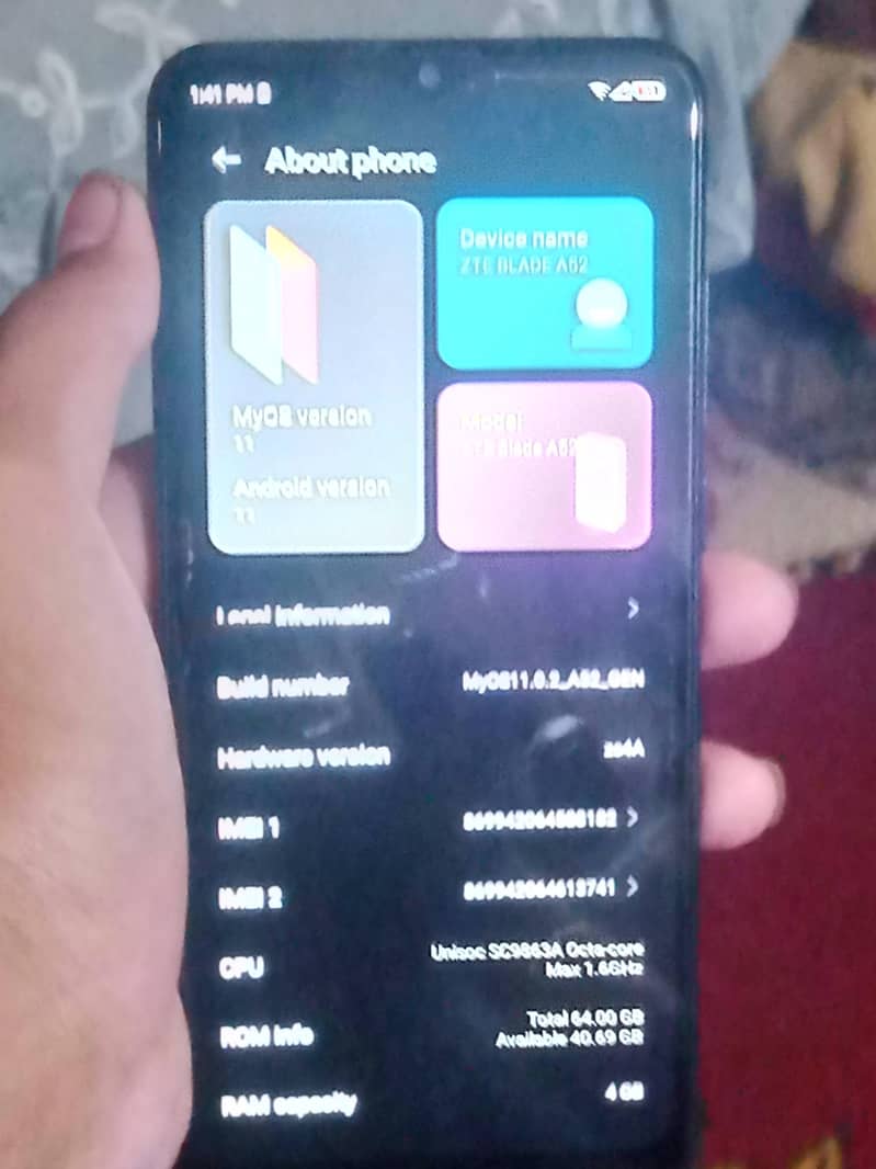 Zte Blade A52 12