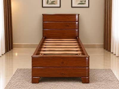 New pure wooden kikar wood single beds available