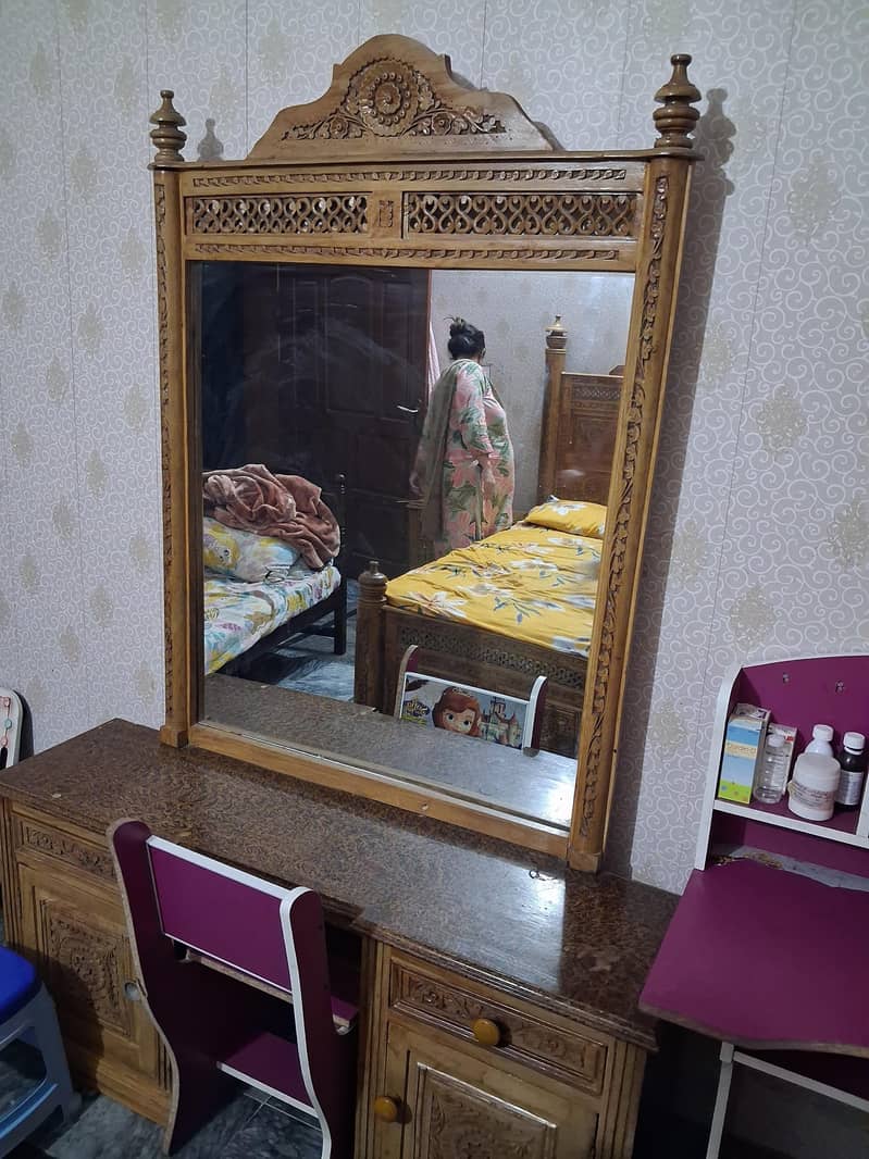 chanyoti bed with side table and dressing table 3