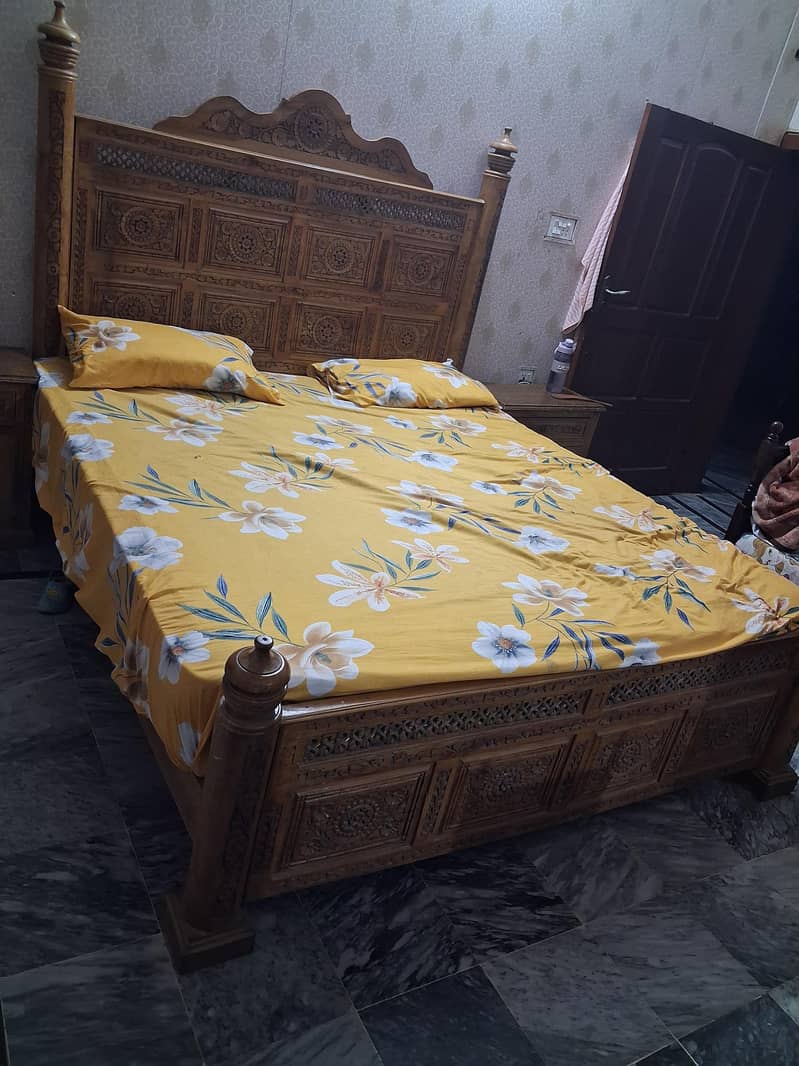 chanyoti bed with side table and dressing table 4