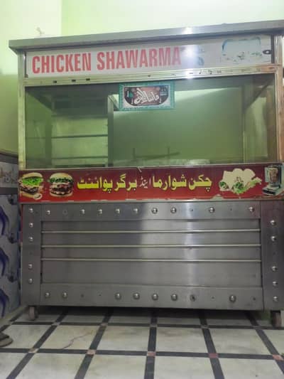 shawarna and fast food counter for sale
