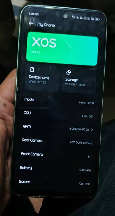Infinix Hot 50i