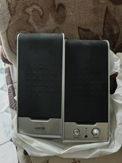 speakers and mouse