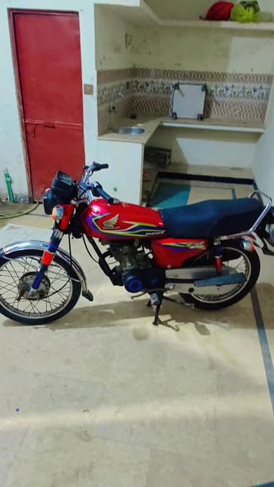honda cg 125 2017 model punjab number dacumnts camplete baiole
