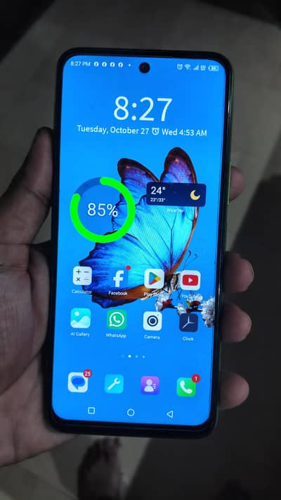 Infinix Hot 12 6 / 128 PTA Approved with Box in Good Condition