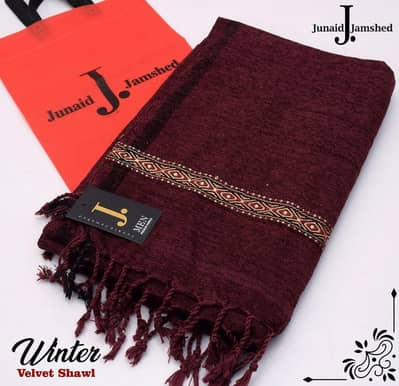 Men's wool shawl