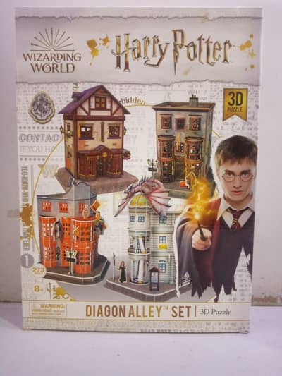 Harry Potter 4-in-1 Magical Buildings 3D Puzzle Set (New)