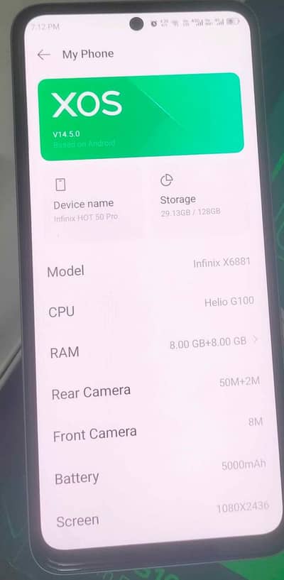 Infinix Hot 50 Pro