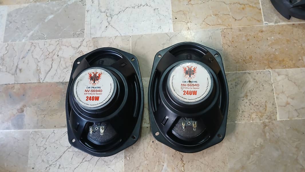 NVC speakers oval shape 2