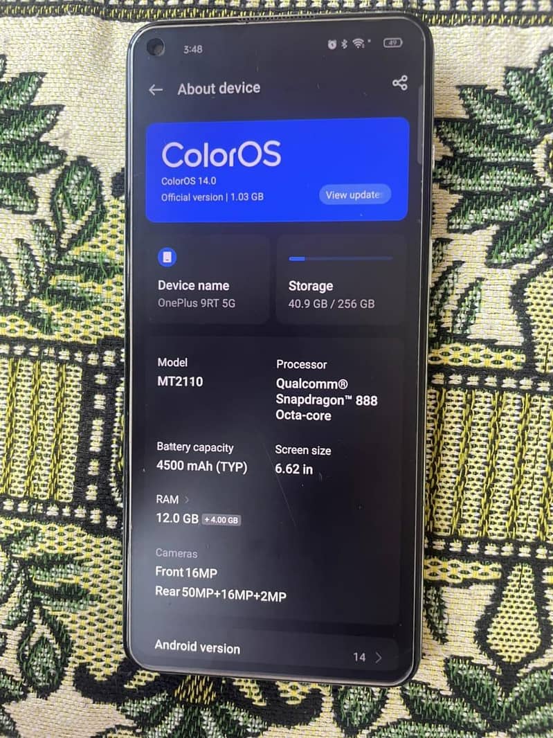 One Plus 9RT 1