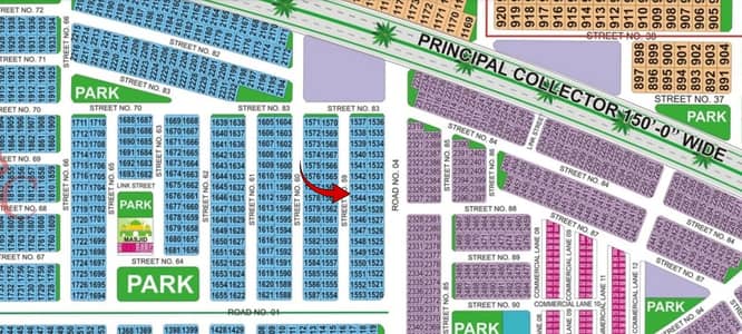 10 Marla Residential Plot for Sale Sector C