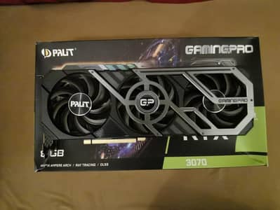 3070 palit gaming pro overclocked (read description)