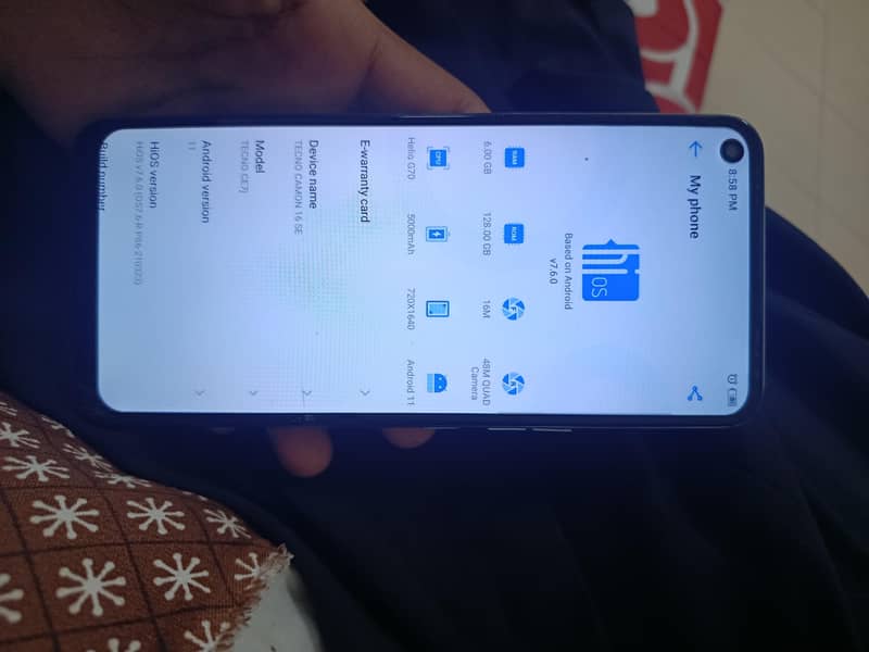 Tecno CAMON 16 SE 1