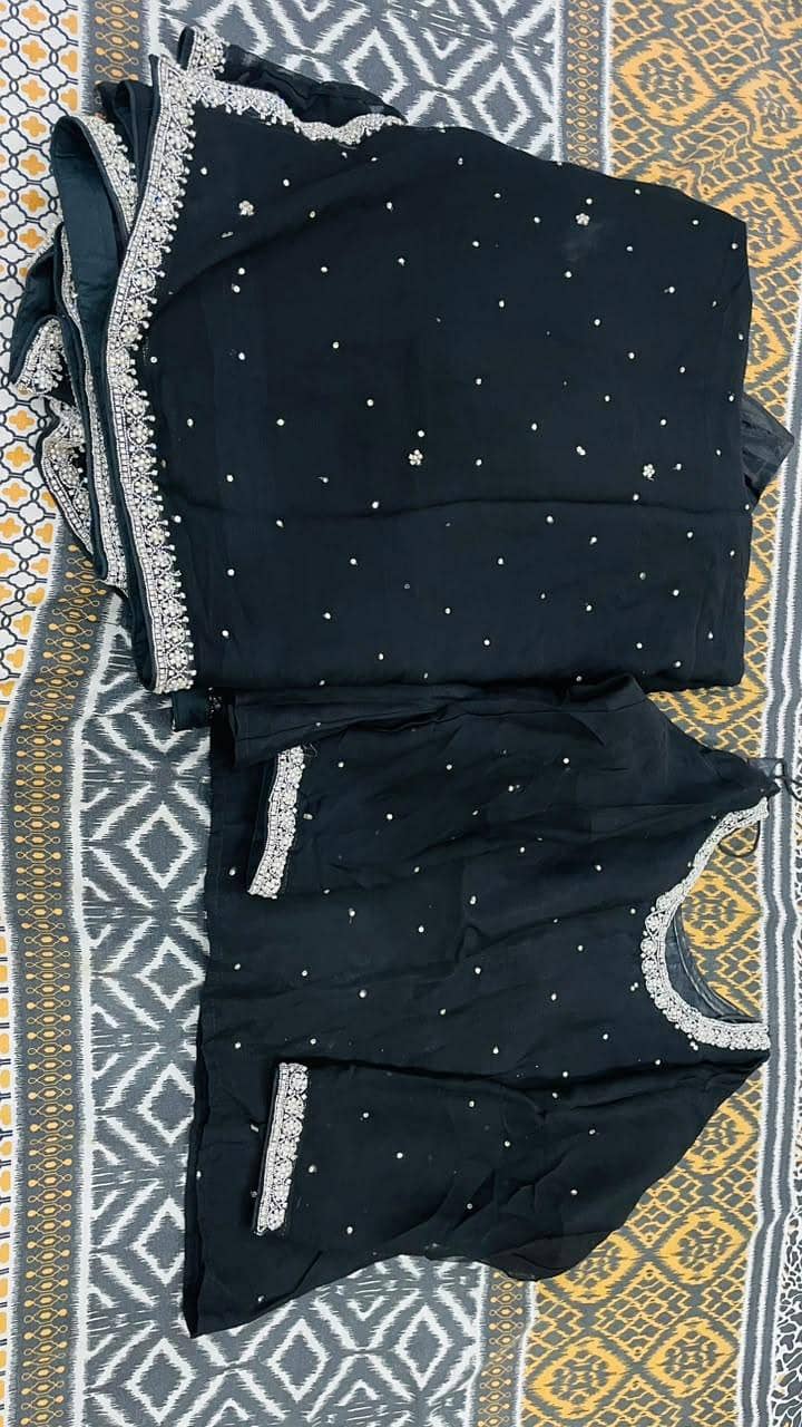 black saree 1