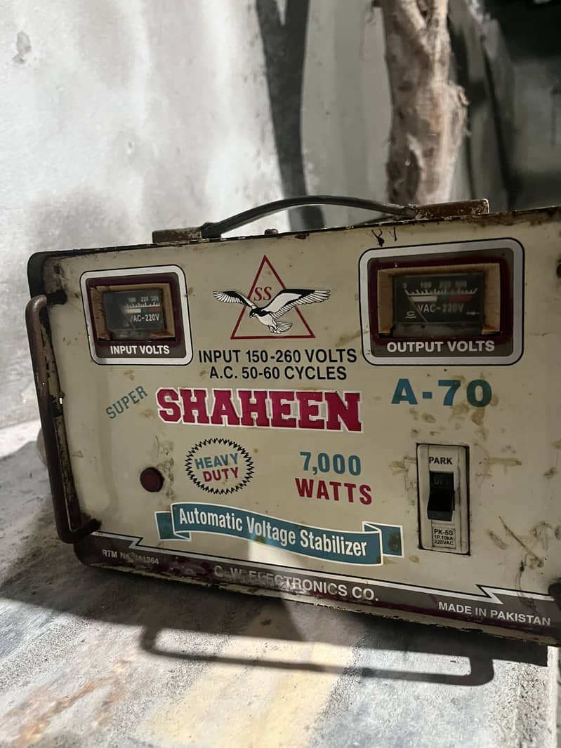 Stablizer 7000 watts 2