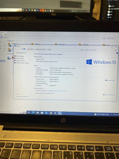 Hp core i7 Gen 4th 12GB Ram 128 GB Storage