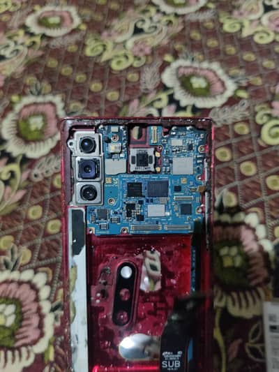 Samsung Mobile Note 10 board and Parts