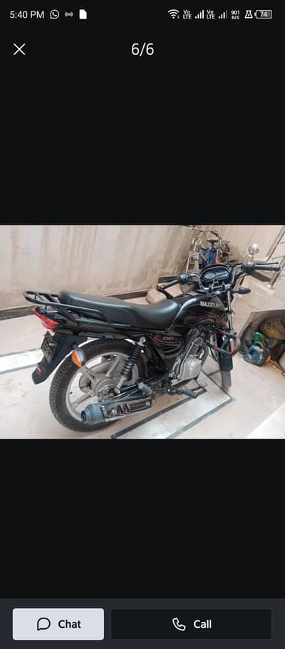 gd 110s new condition bike for sale