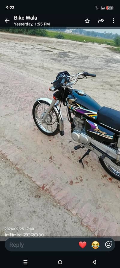 honda 125.2020 modal
