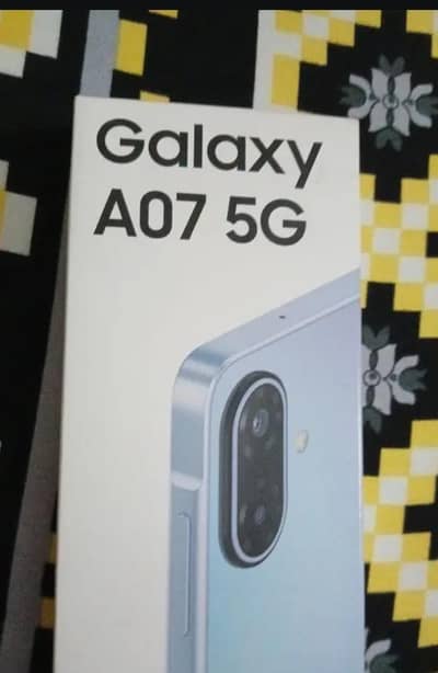 EXCHANGE posibal Samsung Mobile A07 5G 03094110855