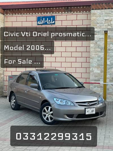 Honda Civic VTi Oriel Prosmatec 2006