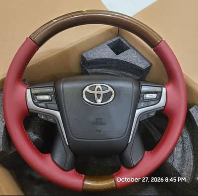 Toyota Prado steering wheel