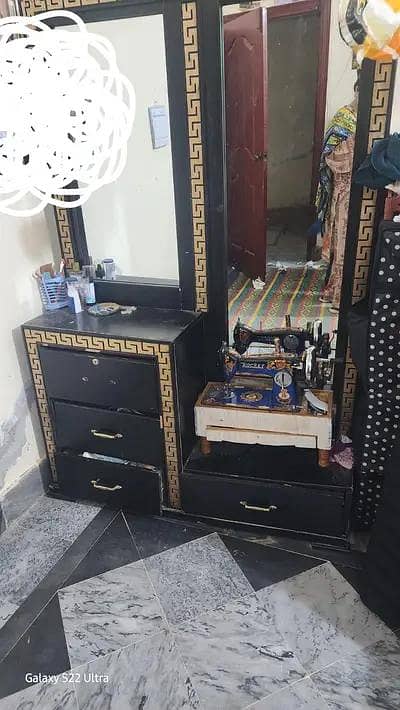 double Bed+2 side tables+dressing 1